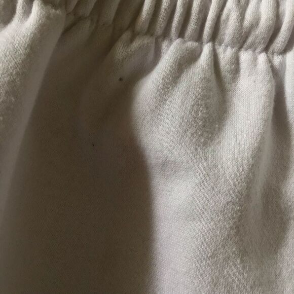 Vintage Laced Up Sneak Gallery GOAT White Sweatpants - Picture 7 of 7